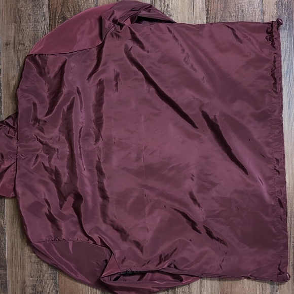 *NWT* Primitive Hooded Anorak Windbreaker Size XXL in Maroon and Black - Picture 9 of 11